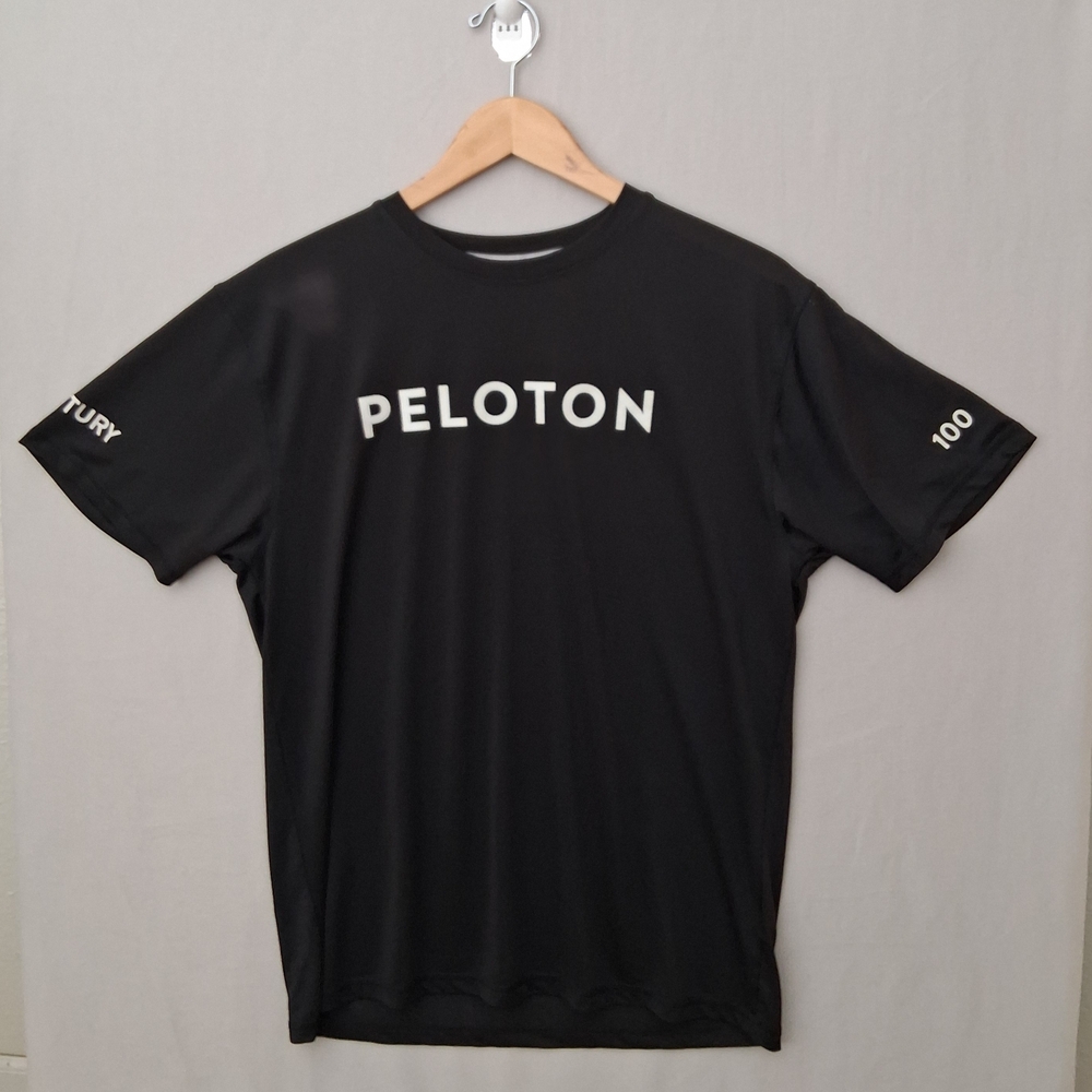 Peloton Century 100 Short Sleeve T-Shirt : Unisex : Medium : Black : NWOT